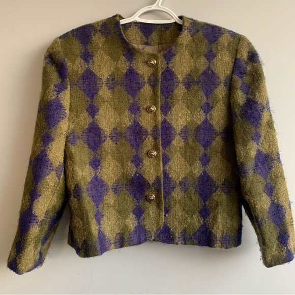 Vintage Blazer ~ Cropped Fit - Picture 2 of 5